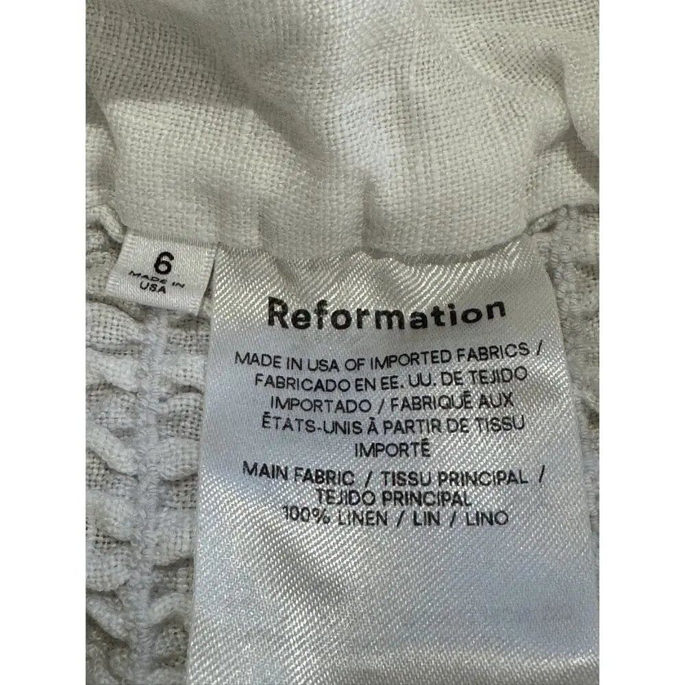 Reformation womens white